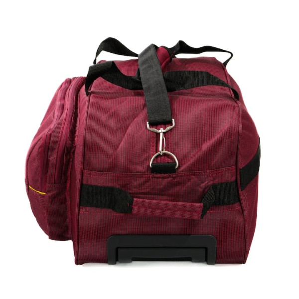 Geanta de voiaj Lamonza cu Troler ,Lime 55X30X30  rosu