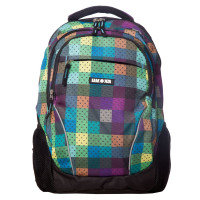 Rucsac Pattern Negru/multicolor