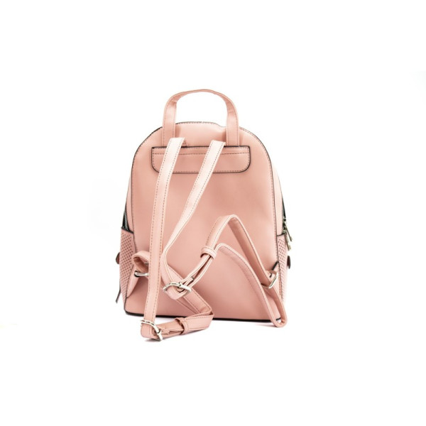 Rucsac dama Lamonza Inna roz 25x30x14 cm
