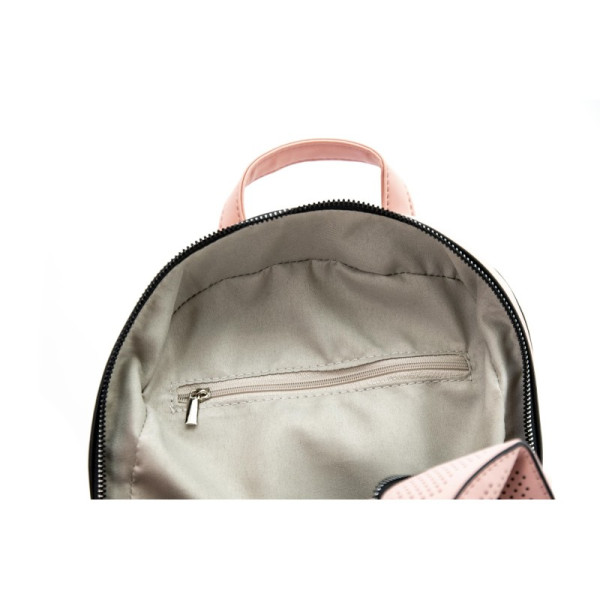 Rucsac dama Lamonza Inna roz 25x30x14 cm