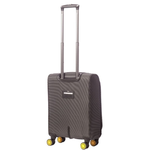 Troler LAMONZA Metropolis A12911, 55 cm, gri-galben