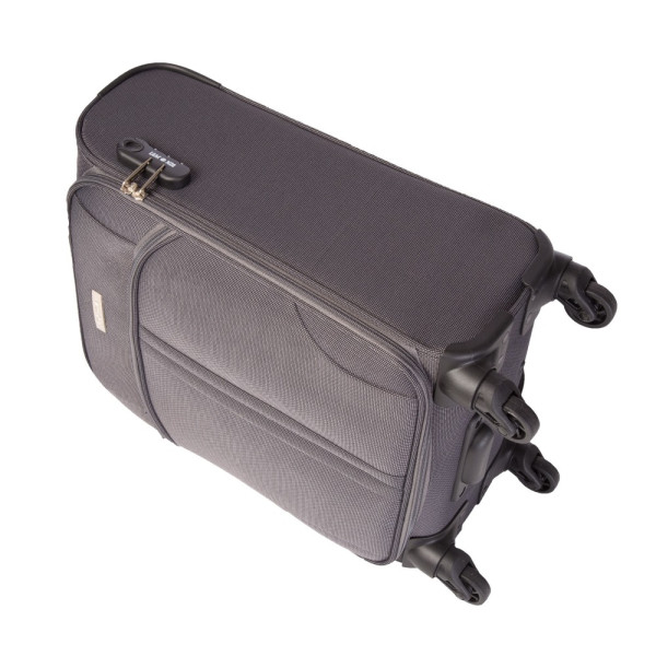 Troler Allure 55x36x22 cm, 2.2 kg, gri Lamonza