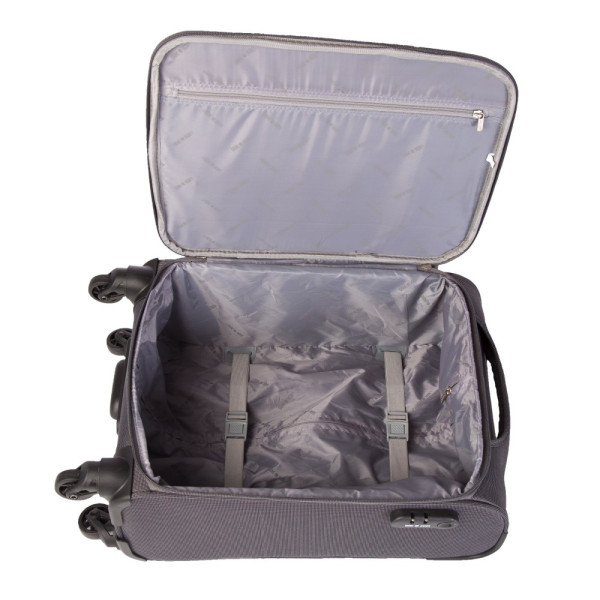 Troler Allure 55x36x22 cm, 2.2 kg, gri Lamonza