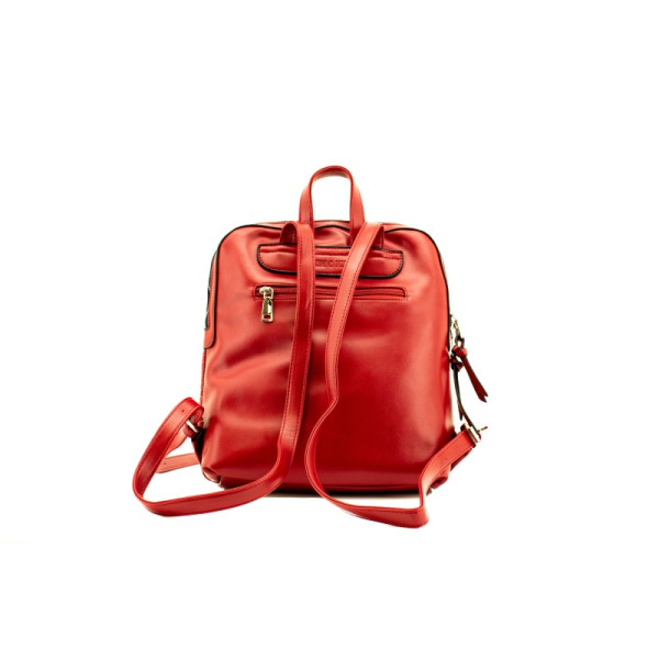 Rucsac dama Lamonza PORTA rosu 24X30X11 CM