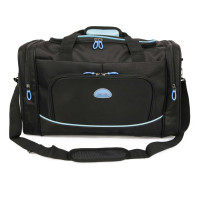 Geantă voiaj Toro 50x29x23 cm, negru/albastru