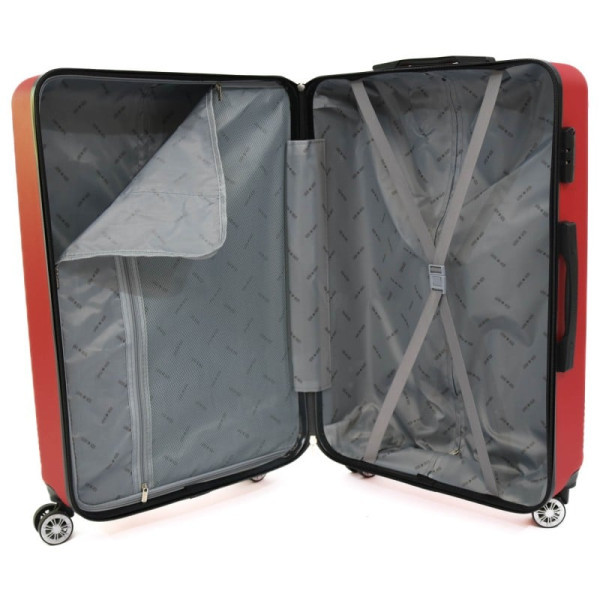 Troler Melody 73x48x29 cm, 4 kg, roșu