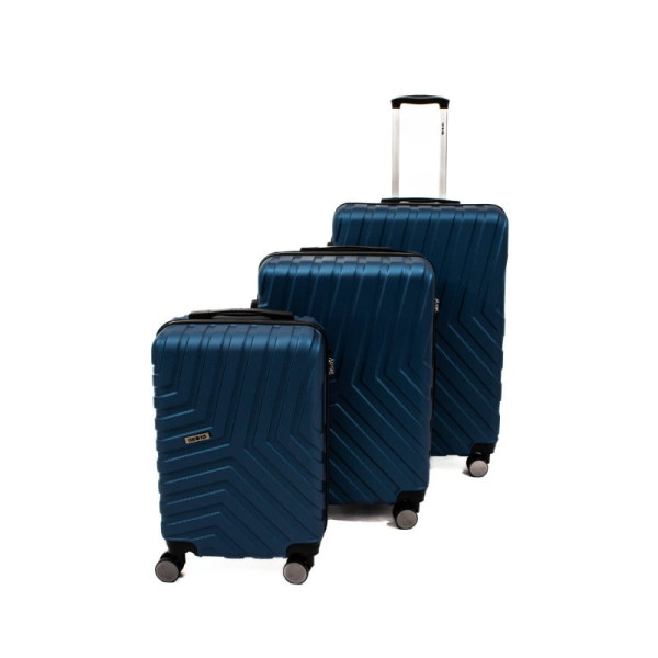 Troler Malibu 75x48x29 cm 4 kg, albastru inchis