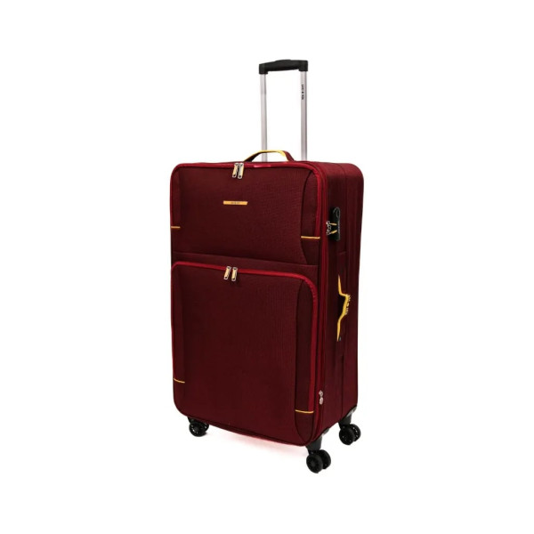 Troler Lamonza Lime, 80x46x28 cm, 3.4 kg, expandabil 30%, rosu