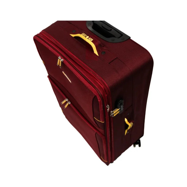 Troler Lamonza Lime, 80x46x28 cm, 3.4 kg, expandabil 30%, rosu