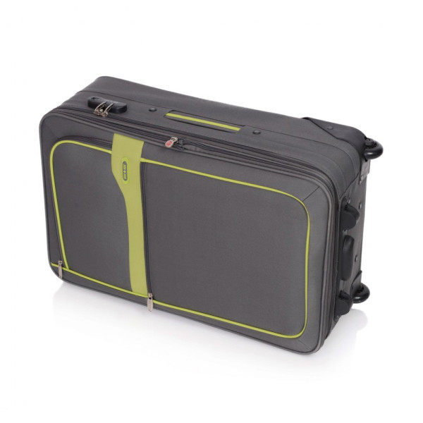 Troler Electra 74 cm Gri cu verde Lamonza