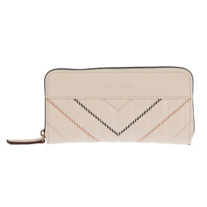 LAMONZA PORTOFEL DE DAMA ELSA 19X2.5X10 CM BEIGE