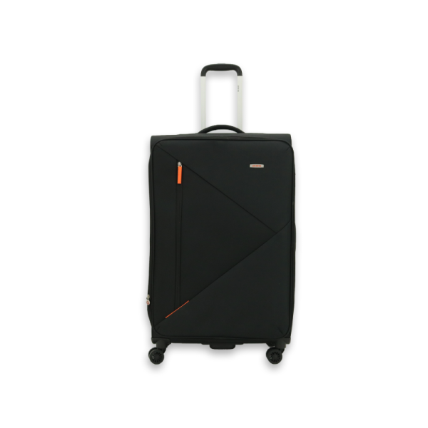 Troler Kai 79x48x31 cm, 3.4 kg, expandabil 30%, negru Lamonza