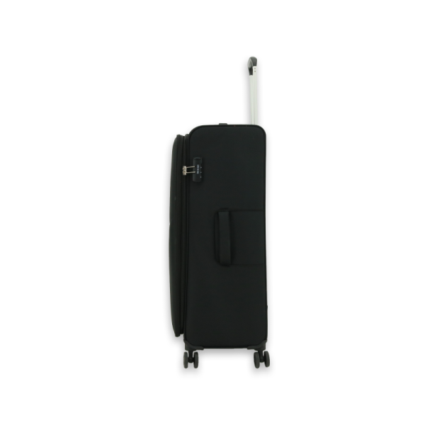 Troler Kai 79x48x31 cm, 3.4 kg, expandabil 30%, negru Lamonza