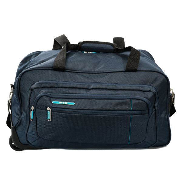 GEANTĂ DE VOIAJ CU TROLER ULTRALIGHT 55X30X30 CM BLEUMARIN
