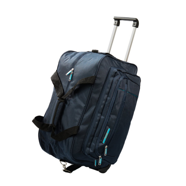 GEANTĂ DE VOIAJ CU TROLER ULTRALIGHT 55X30X30 CM BLEUMARIN