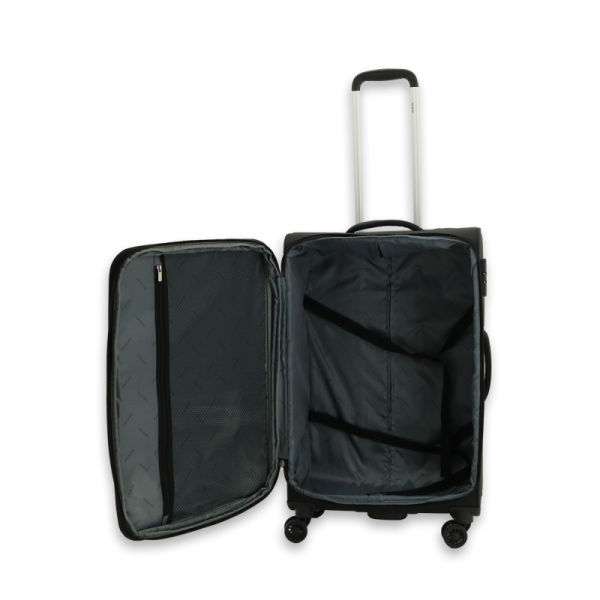 Troler Kai 69x43x28 cm, 2.9 kg, expandabil 30%, negru