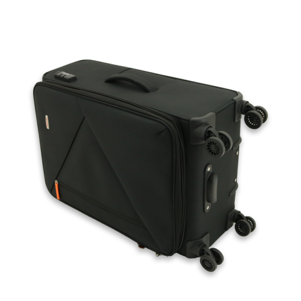 Troler Kai 69x43x28 cm, 2.9 kg, expandabil 30%, negru Lamonza