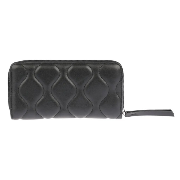 LAMONZA PORTOFEL DE DAMA NATALIA 20X10X2.5 CM NEGRU