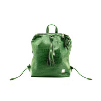 Rucsac damă LAMONZA PORTA verde 24X30X11cm