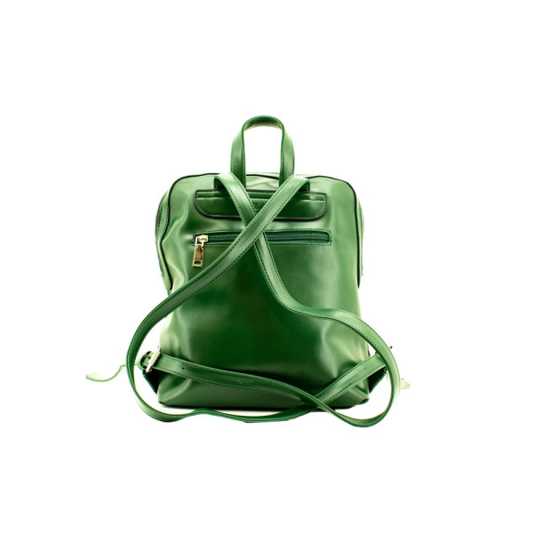 Rucsac damă LAMONZA PORTA verde 24X30X11cm