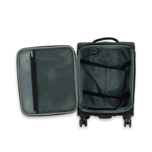 Troler Kai 55x36x23 cm, 2.3 kg, negru  Lamonza