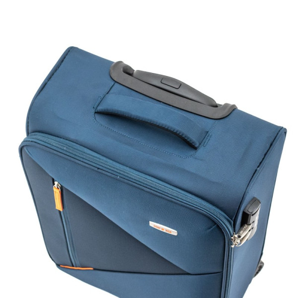 Troler Kai 55x36x23 cm, 2.3 kg, albastru Lamonza