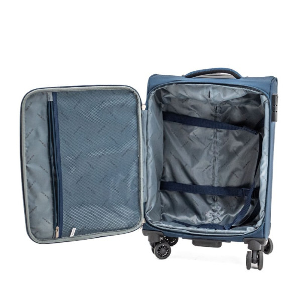 Troler Kai 55x36x23 cm, 2.3 kg, albastru Lamonza