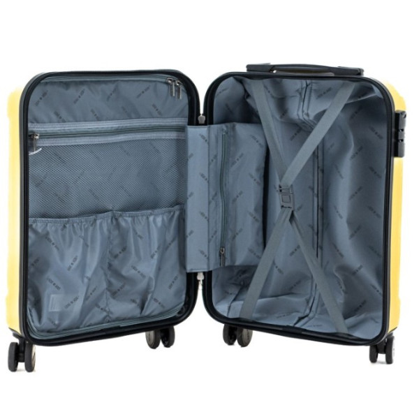 Troler Capri 55x36x22 CM, 2.9 kg, Galben Lamonza