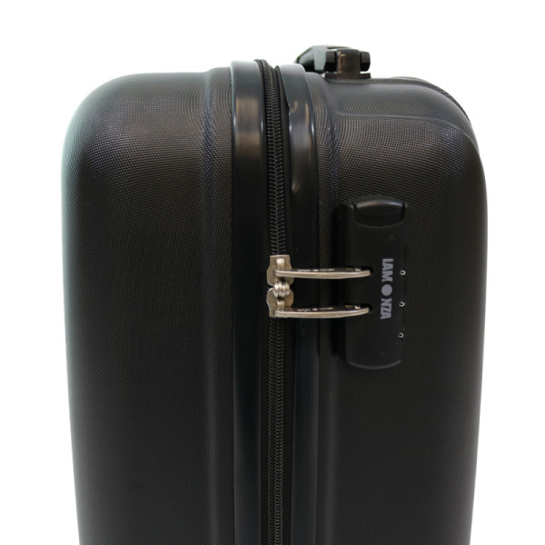 Troler Civic 55x36x22 cm, 2.45 kg, negru Lamonza