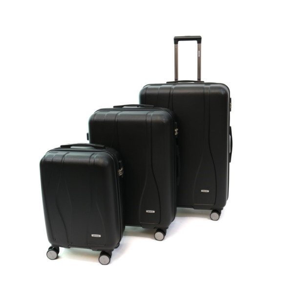 Troler Civic 55x36x22 cm, 2.45 kg, negru Lamonza