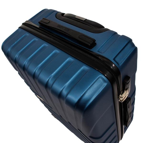 Troler Lamonza Malibu 65x42x26 cm, albastru inchis