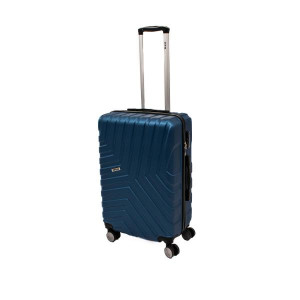 Troler Lamonza Malibu 65x42x26 cm, albastru inchis