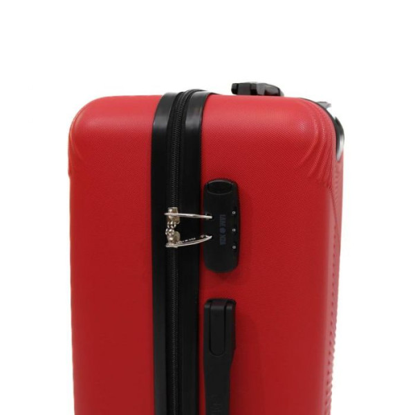 Troler Lamonza Melody, 64x42x26 cm, 3.2 kg, rosu