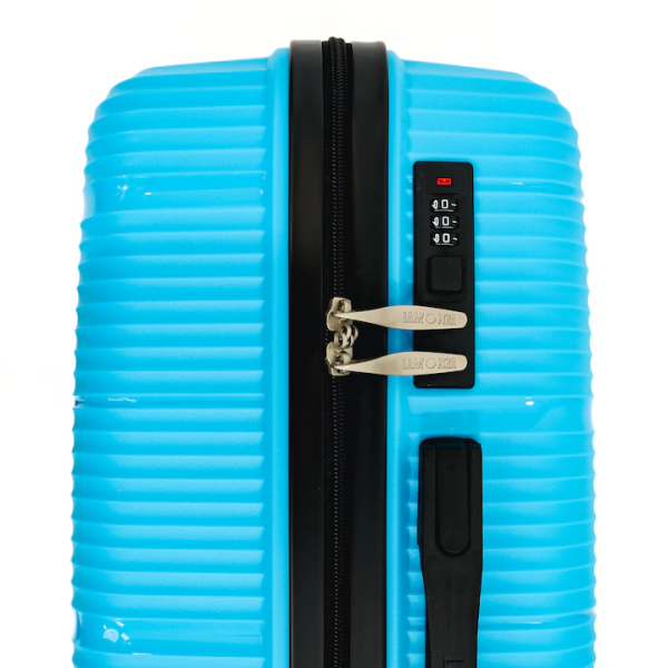 Troler Lamonza Reno, 55x34x21 cm, 2.7 kg, albastru deschis 