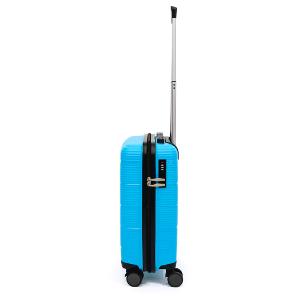 Troler Lamonza Reno, 55x34x21 cm, 2.7 kg, albastru deschis 