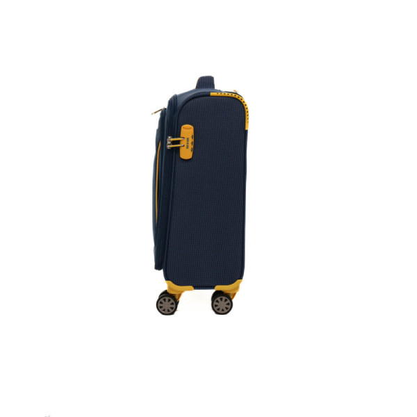 Troler Cruise Lamonza , 55x37x22 cm, 2.4 kg, bleumarin/galben