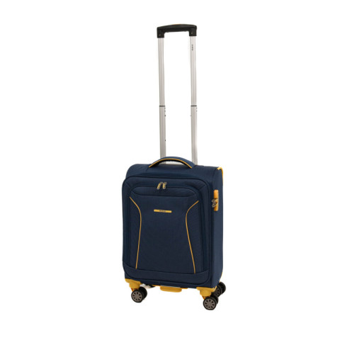 Troler Cruise Lamonza , 55x37x22 cm, 2.4 kg, bleumarin/galben