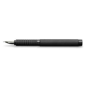 Stilou Essentio Aluminium Negru Faber-Castell, F