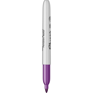 Marker Permanent Fine Point Bullet Purple 