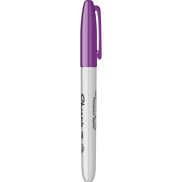 Marker Permanent Fine Point Bullet Purple 