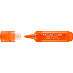 Textmarker portocaliu superfluorescent 1546 Faber-Castell