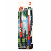 Blister Stilou Iridium, 1 corector, 2 rezerve, Angry Birds