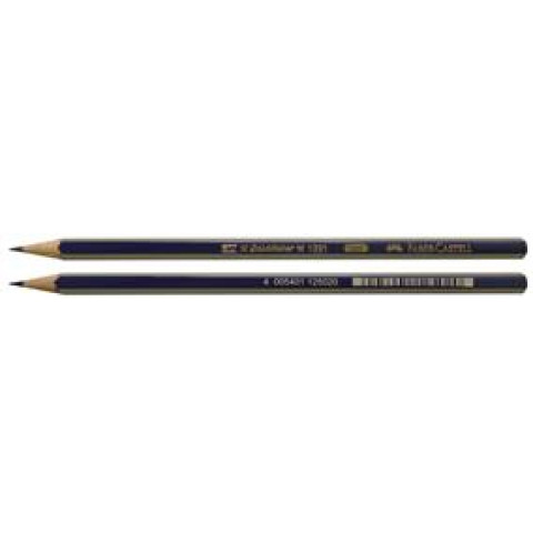 Creion grafit 6B fără gumă Goldfaber 1221 Faber-Castell