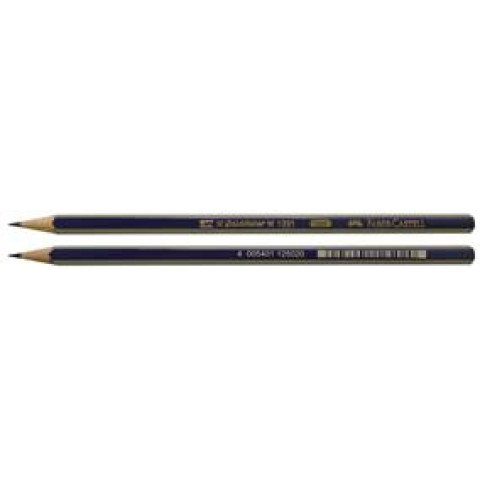 Creion grafit 4B fără gumă Goldfaber 1221 Faber-Castell