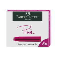 Cartușe Cerneală Mici Roz 6 Buc/cutie Faber-Castell
