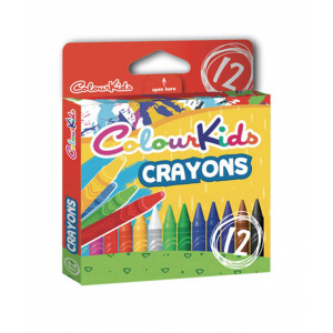 Creioane Cerate 12/set Colour Kids