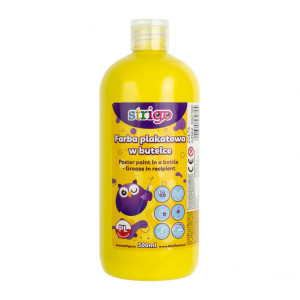 Guașe Strigo în recipient 500 ml, galben