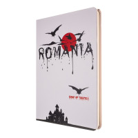 Agendă nedatată Dracula - România, foi albe