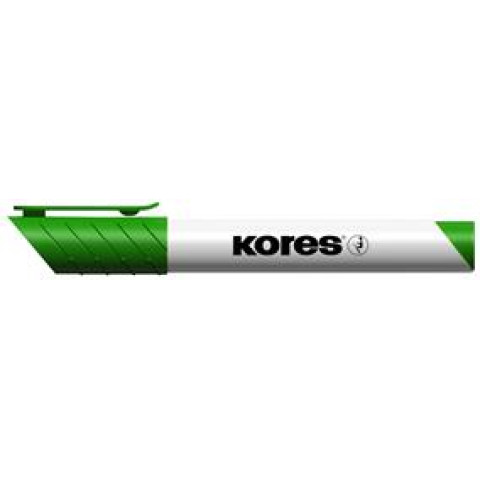 Marker whiteboard verde 3mm Kores