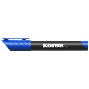 Marker permanent vârf rotund albastru 3mm Kores